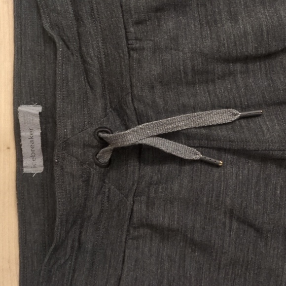 Pristine Icebreaker Crush Women's Merino Wool Jogger Charcoal Gray Size Small - Picture 4 of 11